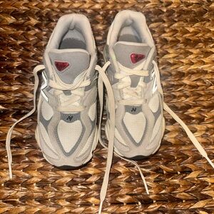 NB Beige and Gray Sneakers